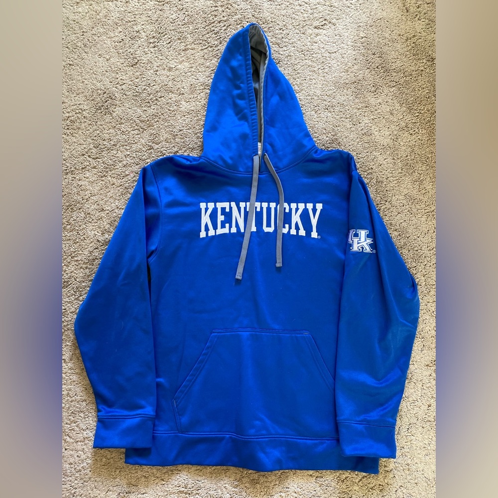 KA Knight men's medium blue Kentucky Wildcats athletic hoodie